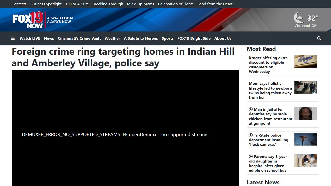 Foreign crime ring targeting homes in Indian Hill and Amberly ... - FOX19